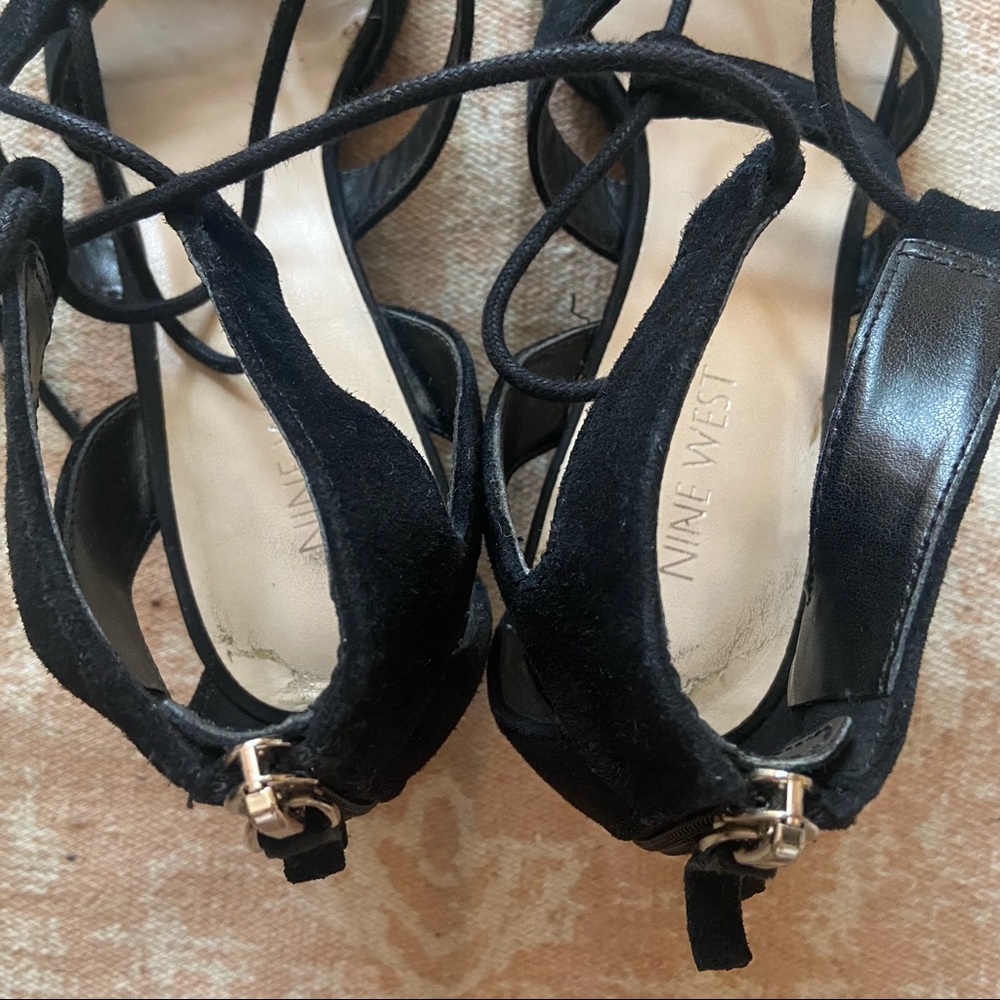 Nine West Lace-Up Wedges - Picture 3 of 4